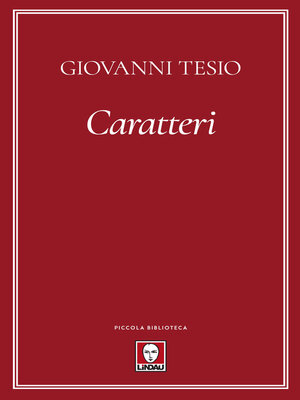 cover image of Caratteri